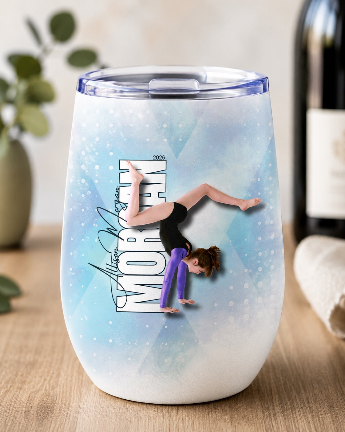 Gymnastics - Wine Tumbler