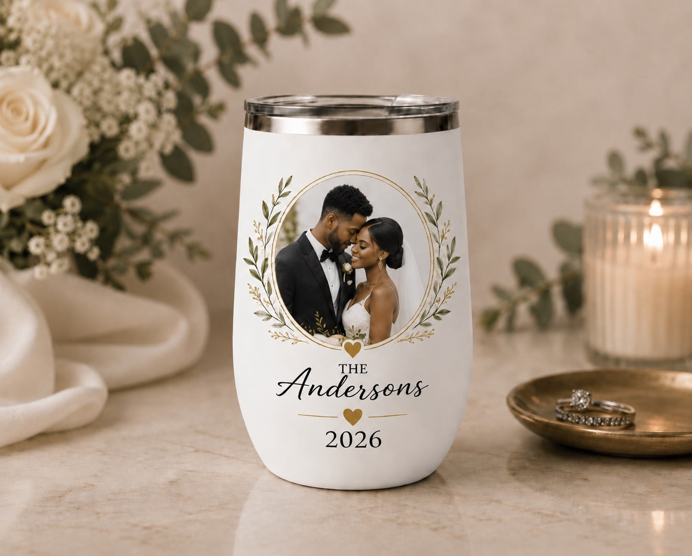 Wedding - Wine Tumbler